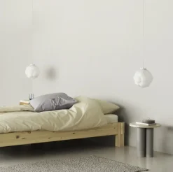 Normann Copenhagen - Dit Table Bright Blue - Travertine Light