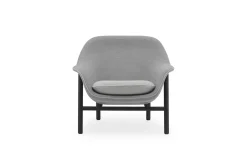 Normann Copenhagen - Drape Lounge Chair Low Black Oak