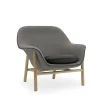 Normann Copenhagen - Drape Lounge Chair Low Oak