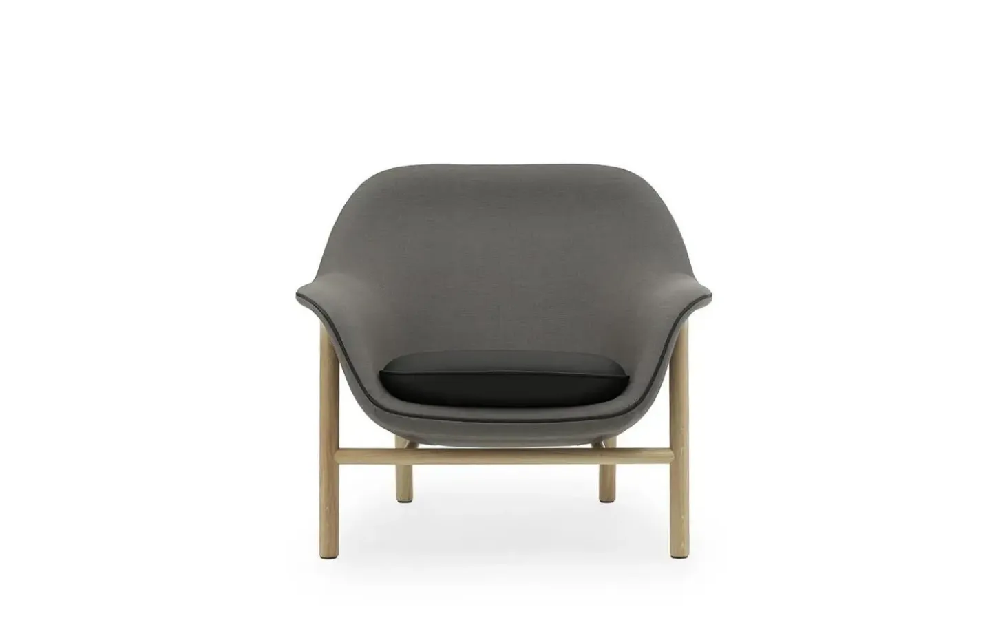 Normann Copenhagen - Drape Lounge Chair Low Oak