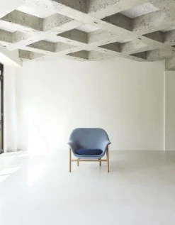 Normann Copenhagen - Drape Lounge Chair Low Oak