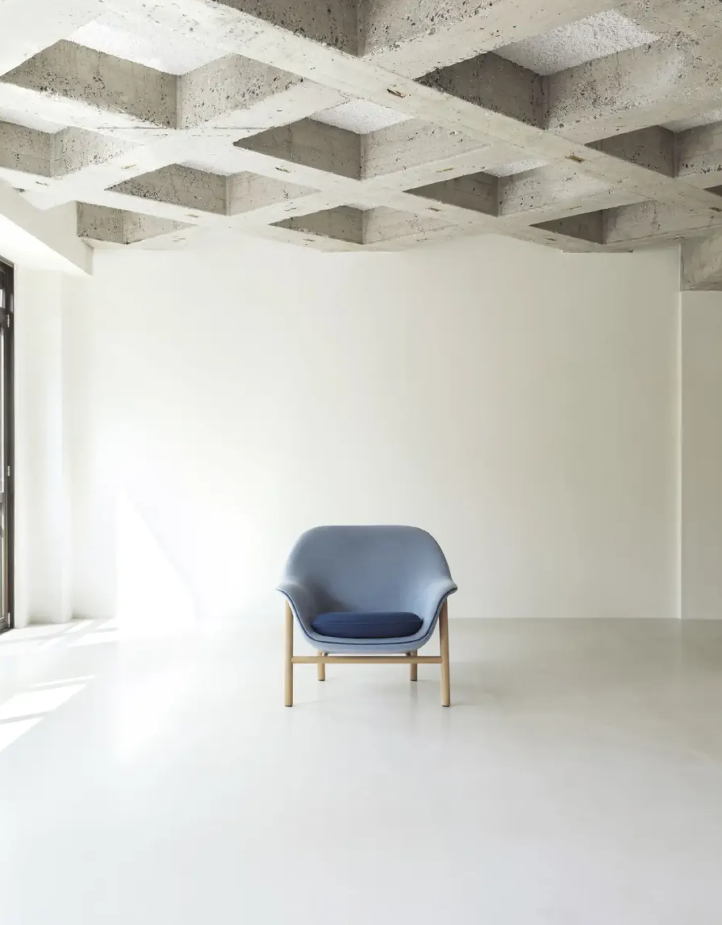 Normann Copenhagen - Drape Lounge Chair Low Oak