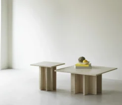 Normann Copenhagen - Edge Coffee Table Large - Travertine