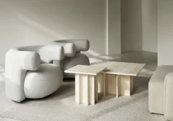 Normann Copenhagen - Edge Coffee Table Small - Travertine