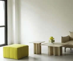 Normann Copenhagen - Edge Coffee Table Small - Travertine