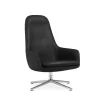 Normann Copenhagen - Era Lounge Chair High Swivel Alu
