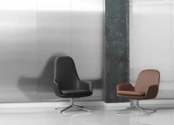 Normann Copenhagen - Era Lounge Chair High Swivel Alu