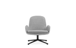 Normann Copenhagen - Era Lounge Chair Low Swivel Black Alu