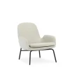 Normann Copenhagen - Era Lounge Chair Low Black Steel