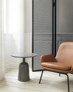 Normann Copenhagen - Era Lounge Chair Low Black Steel