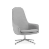 Normann Copenhagen - Era Lounge Chair High Swivel Alu