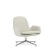 Normann Copenhagen - Era Lounge Chair Low Swivel Alu