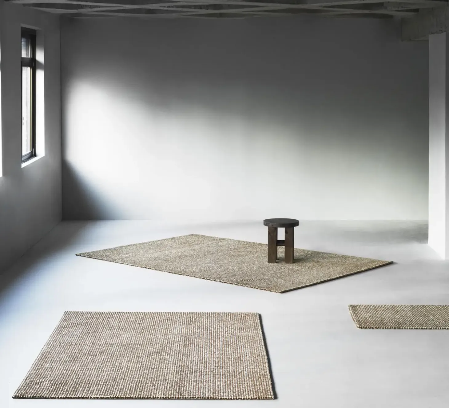 Normann Copenhagen - Flick Rug 170x240 cm - Off White/Brown