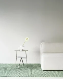 Normann Copenhagen - Flick Rug 170x240 cm - Off White/Dark Green
