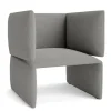 Normann Copenhagen - Fold Lounge Chair - grå - Remix 133