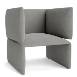 Normann Copenhagen - Fold Lounge Chair - grå - Remix 133