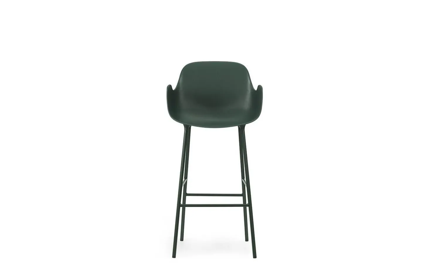 Normann Copenhagen - Form Bar Armchair 75 cm Steel