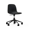 Normann Copenhagen - Form Chair Swivel 5W Gas Lift Black Alu