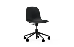 Normann Copenhagen - Form Chair Swivel 5W Gas Lift Black Alu