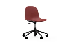 Normann Copenhagen - Form Chair Swivel 5W Gas Lift Black Alu