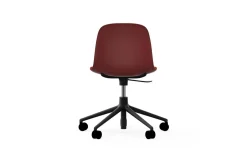 Normann Copenhagen - Form Chair Swivel 5W Gas Lift Black Alu