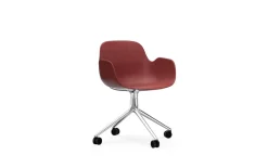 Normann Copenhagen - Form Armchair Swivel 4W Alu