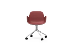Normann Copenhagen - Form Armchair Swivel 4W Alu