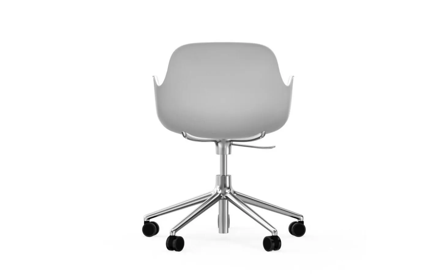 Normann Copenhagen - Form Armchair Swivel 5W Gas Lift Alu