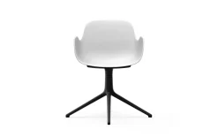 Normann Copenhagen - Form Armchair Swivel 4L Black Alu