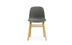 Normann Copenhagen - Form Chair Oak - Stol - Grå og Eg