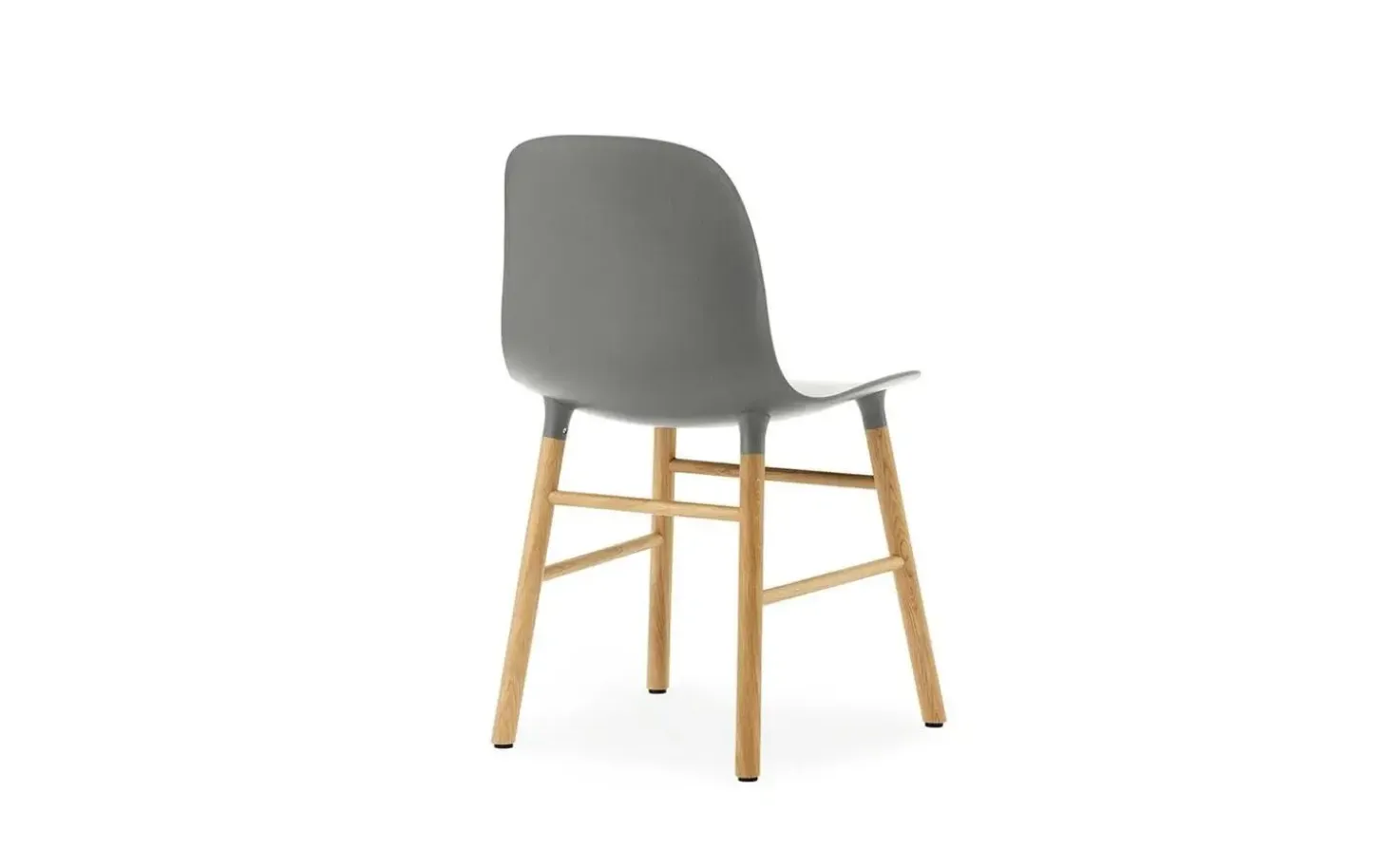 Normann Copenhagen - Form Chair Oak - Stol - Grå og Eg