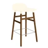 Normann Copenhagen - Form Barstool 65 cm - Creme/Valnød