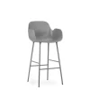 Normann Copenhagen - Form Bar Armchair 75 cm Steel