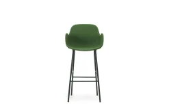 Normann Copenhagen - Form Bar Armchair 75 cm Full Uph. Steel