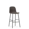 Normann Copenhagen - Form Bar Chair 75 cm Full Uph. Steel