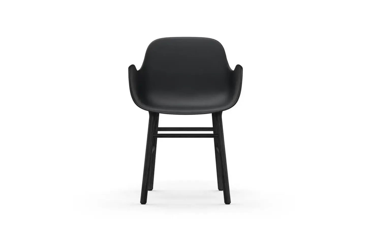 Normann Copenhagen - Form Armchair Black Oak
