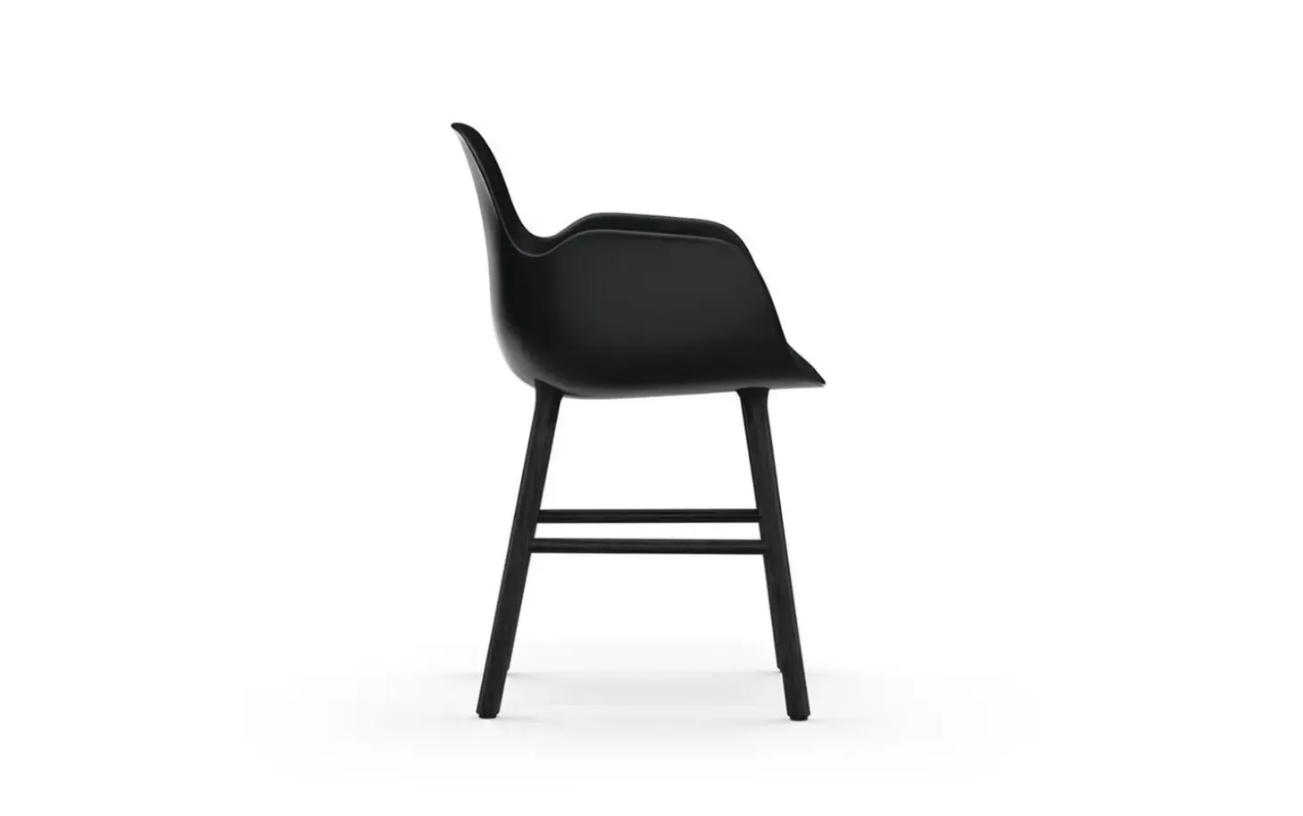 Normann Copenhagen - Form Armchair Black Oak