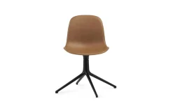 Normann Copenhagen - Form Chair Swivel 4L Full Uph. Black Alu