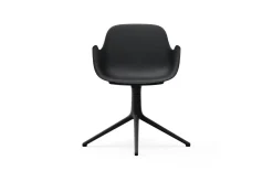 Normann Copenhagen - Form Armchair Swivel 4L Black Alu