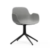Normann Copenhagen - Form Armchair Swivel 4L Black Alu