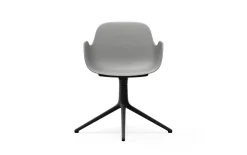 Normann Copenhagen - Form Armchair Swivel 4L Black Alu