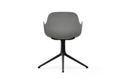 Normann Copenhagen - Form Armchair Swivel 4L Black Alu