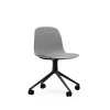 Normann Copenhagen - Form Chair Swivel 4W Black Alu