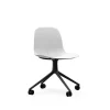 Normann Copenhagen - Form Chair Swivel 4W Black Alu