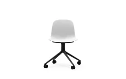 Normann Copenhagen - Form Chair Swivel 4W Black Alu