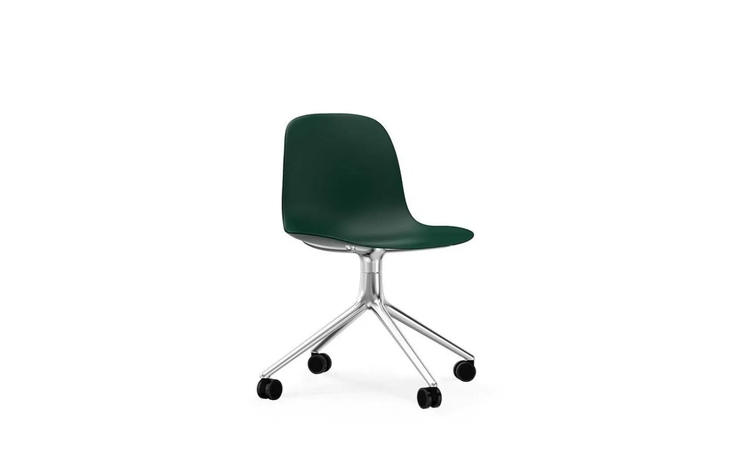Normann Copenhagen - Form Chair Swivel 4W Alu