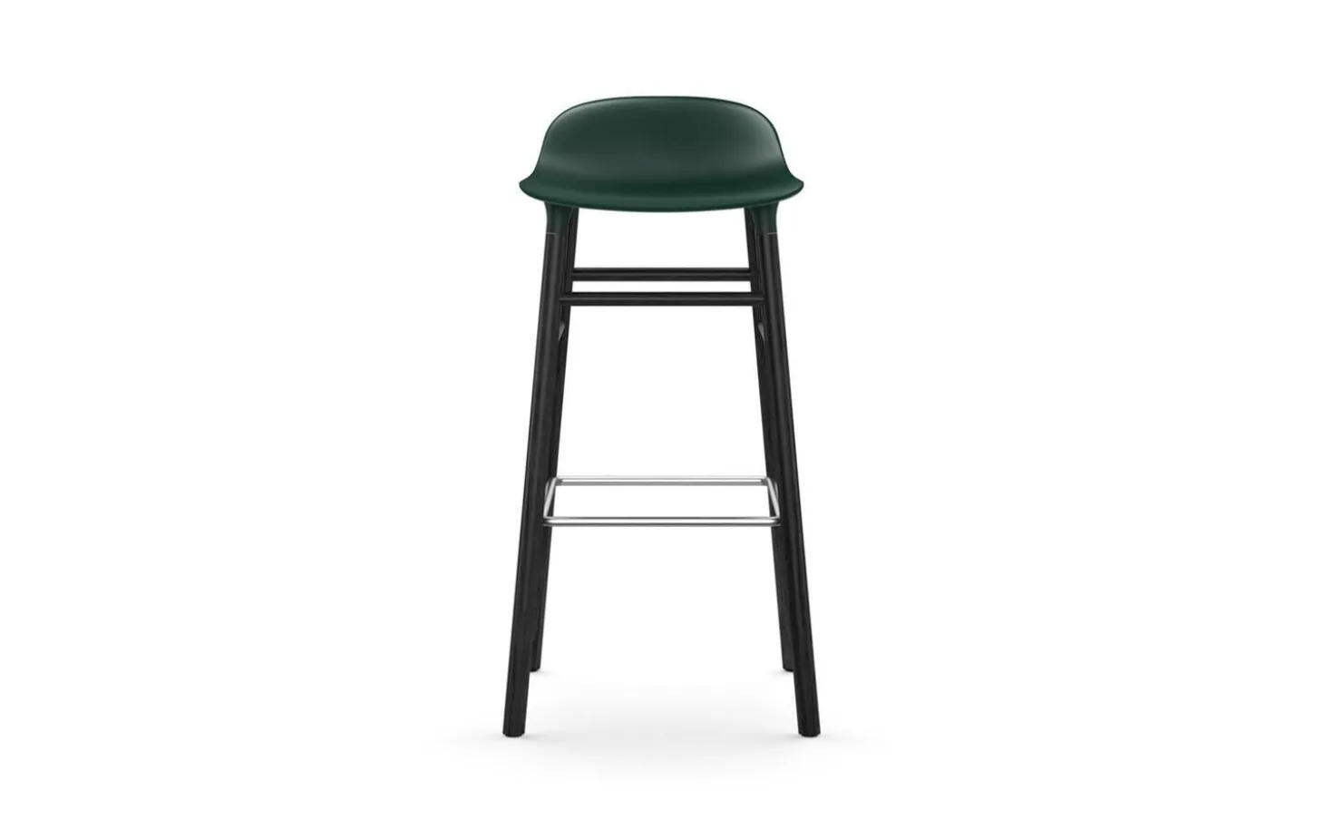 Normann Copenhagen - Form Barstool 75 cm Black Oak