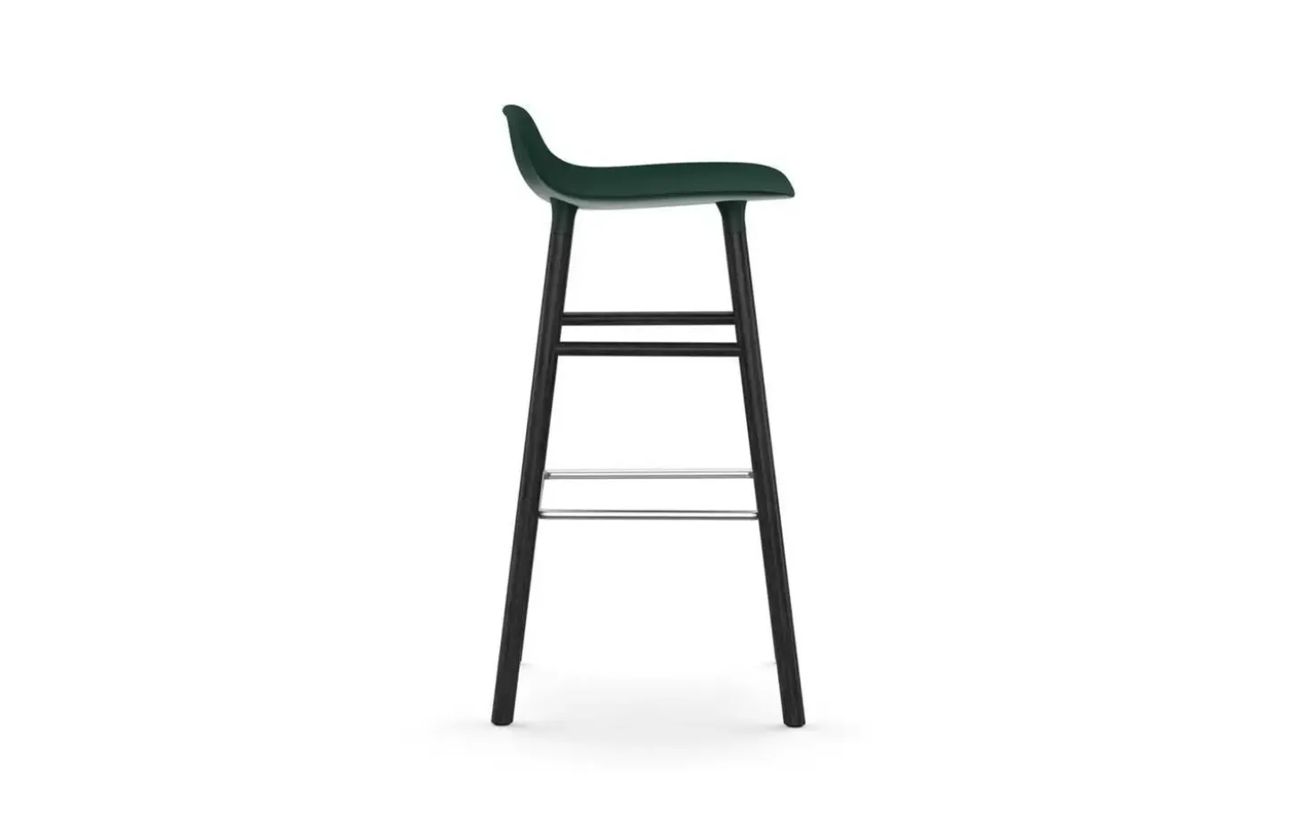 Normann Copenhagen - Form Barstool 75 cm Black Oak