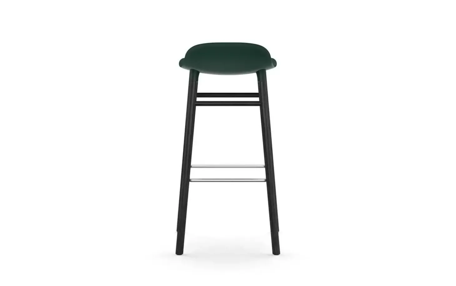 Normann Copenhagen - Form Barstool 75 cm Black Oak