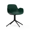 Normann Copenhagen - Form Armchair Swivel 4L Black Alu